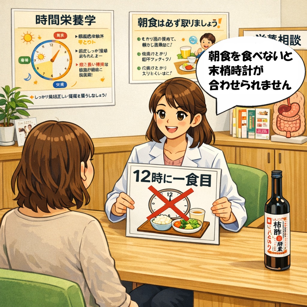 朝食をとりましょう