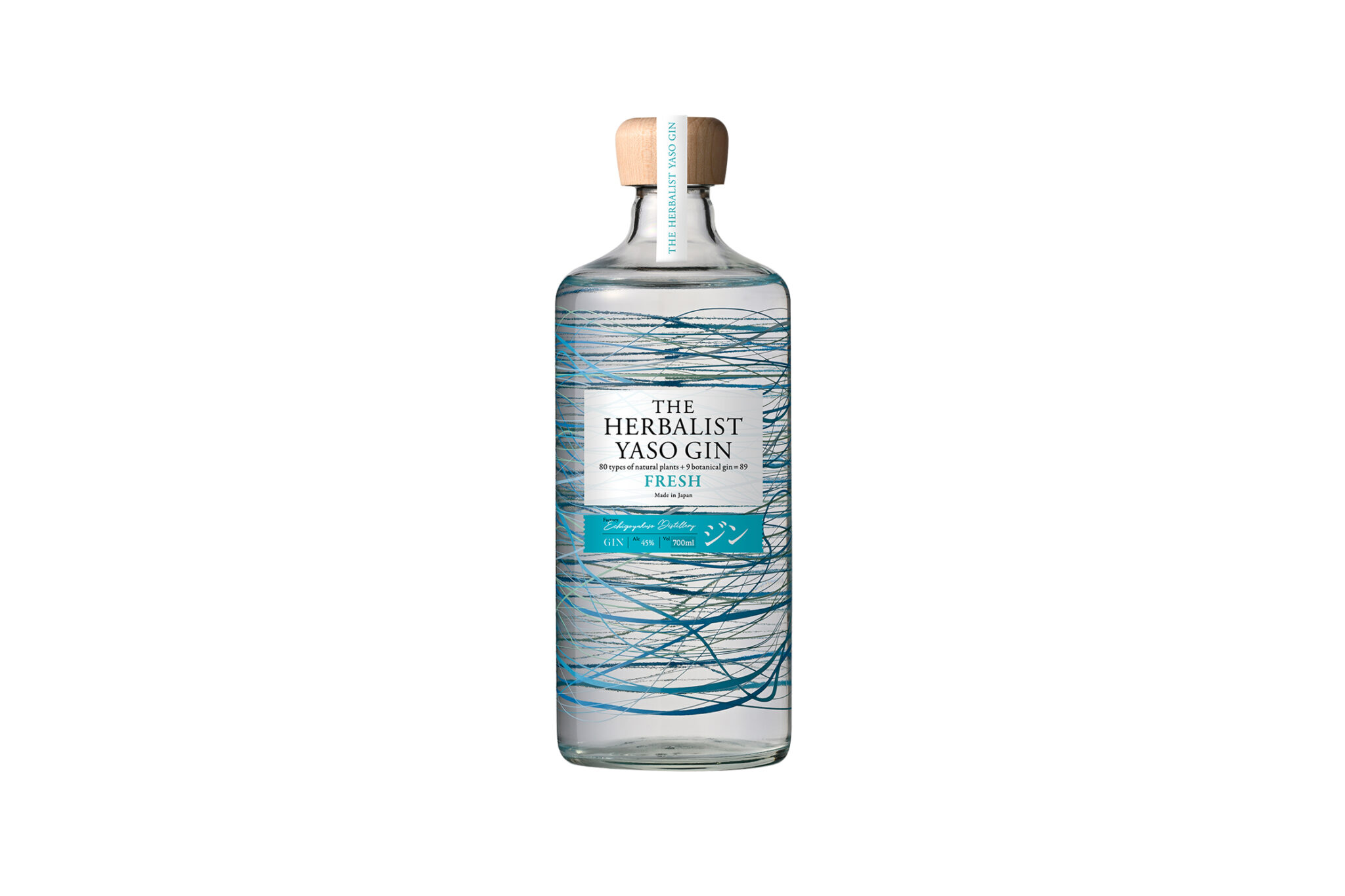 越後薬草蒸留所のTHE HERBALIST YASO GIN。80種類の植物由来